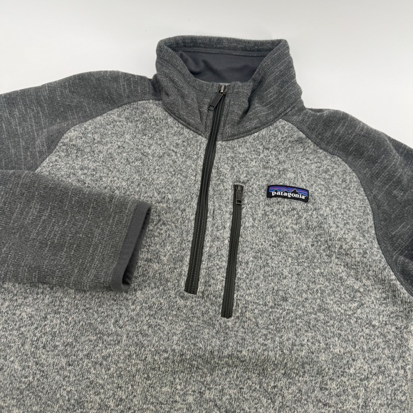 Patagonia Other - Patagonia Better Sweater 1/4 Zip Pullover Fleece Gray Mens Medium 25523